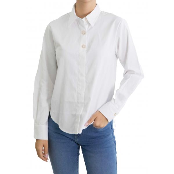 Camicia con bottone dorato Only 